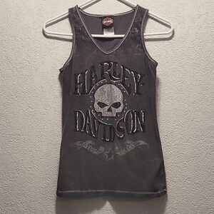 Harley Davidson, Small, Gray